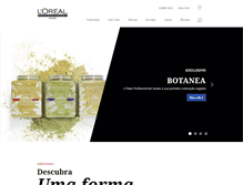 Tablet Screenshot of lorealprofessionnel.pt