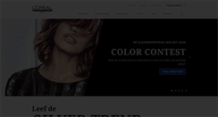 Desktop Screenshot of lorealprofessionnel.nl